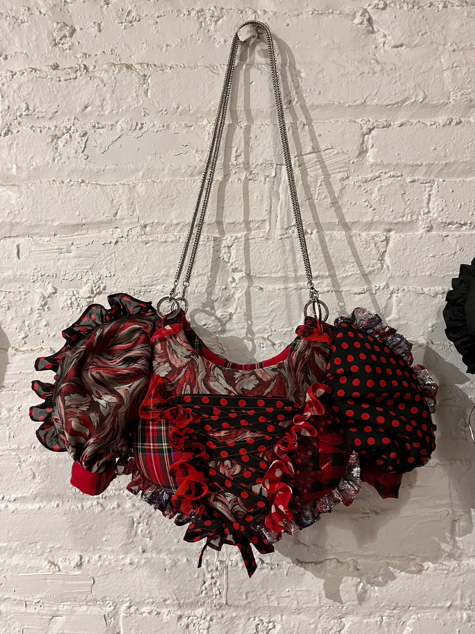 POP UP- red Masques Corset Bag red-Mini