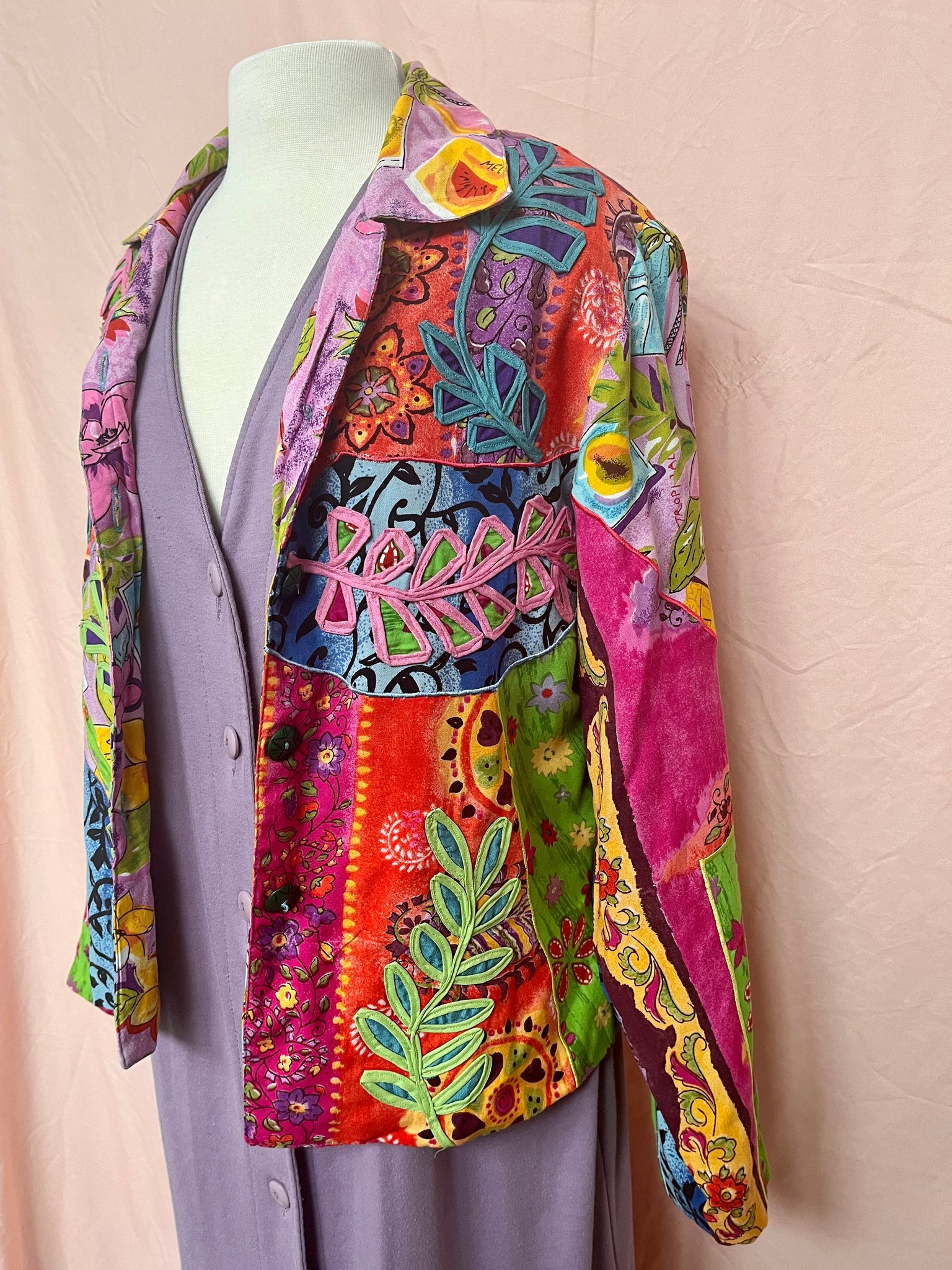Vintage Colorful Psychedelic Jacket