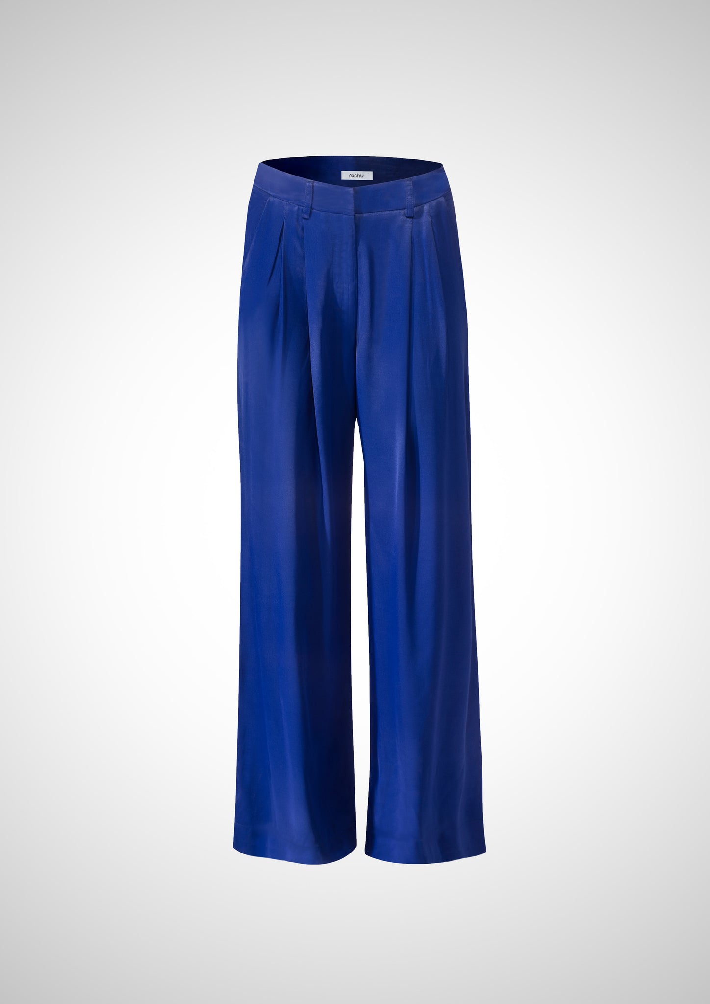 Tailored Trousers -  SHINY BLUE